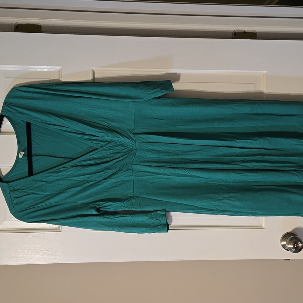 NWT Old Navy Green Long Sleeve Dress